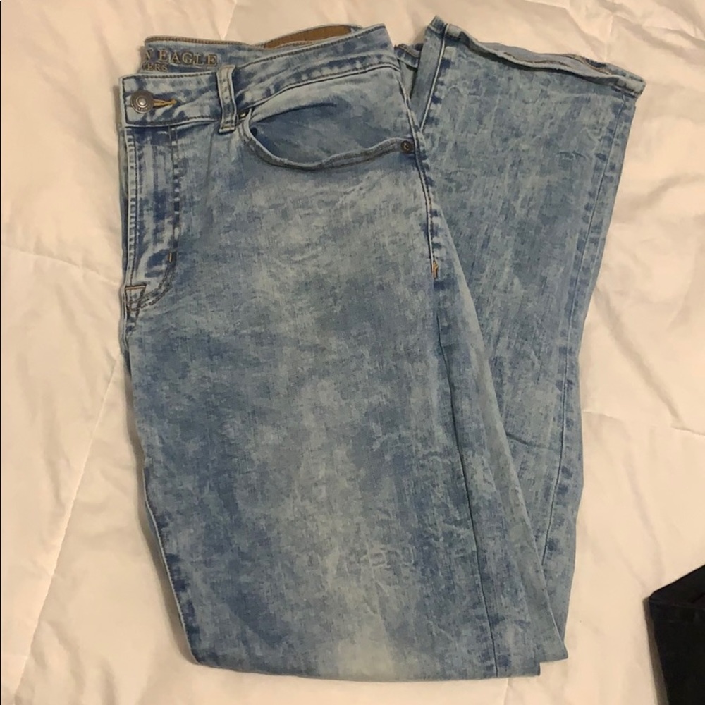 American Eagle men’s slim straight jeans